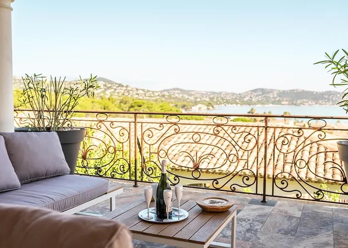 Magnifique A 100 M Climatisation Vue Exceptionnelle سانت ماكسيم