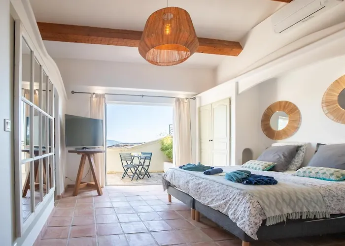 Villa Magnifique A 100 M Climatisation Vue Exceptionnelle Sainte-Maxime